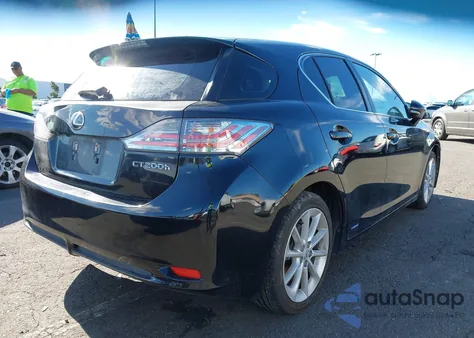 2011 Lexus Ct 200H Premium from USA, damaged, VIN JTHKD5BH5B2046474